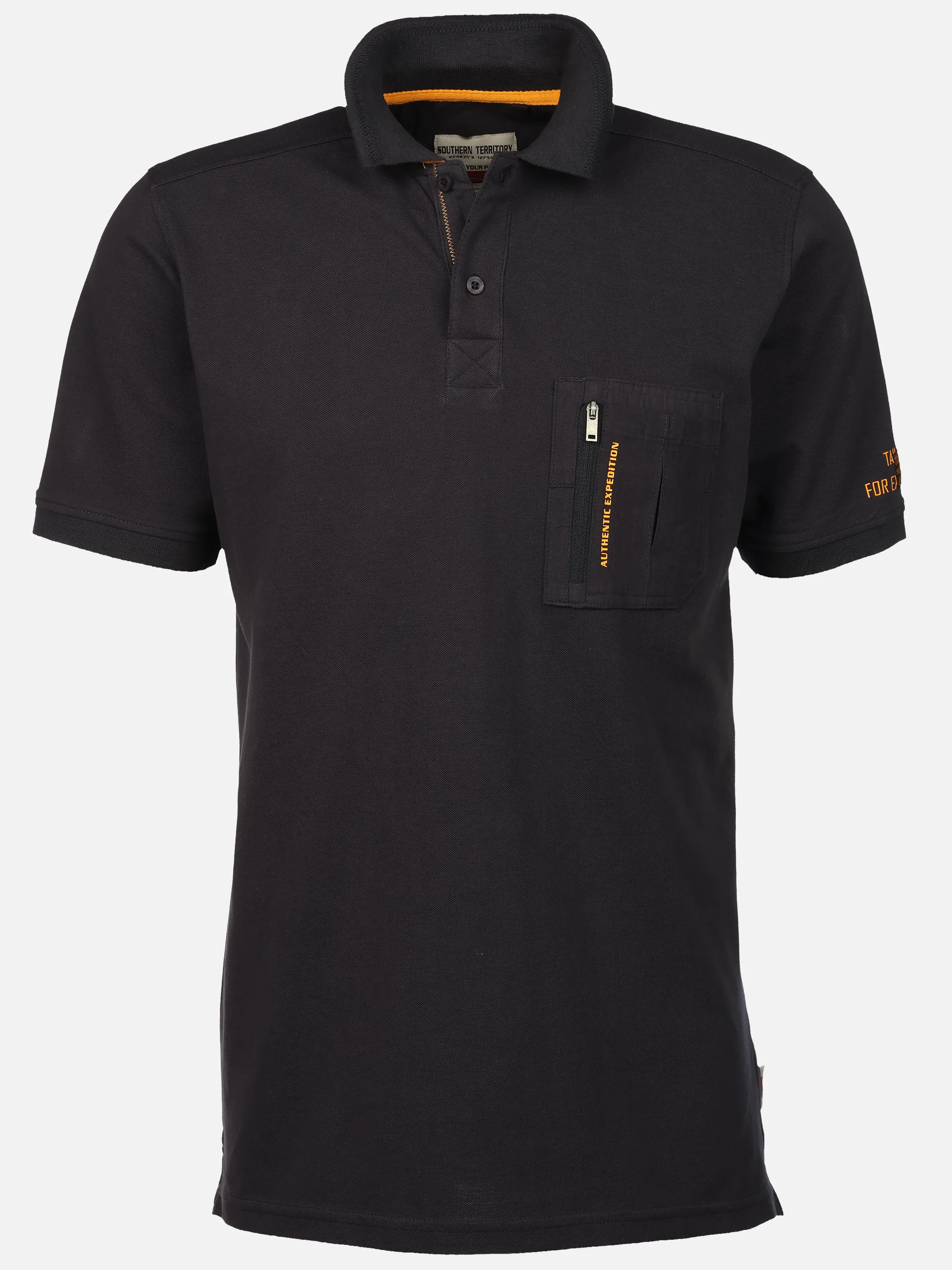 Southern Territory He. Poloshirt 1/2 Arm Cargo Blau 924831 NAVY 1